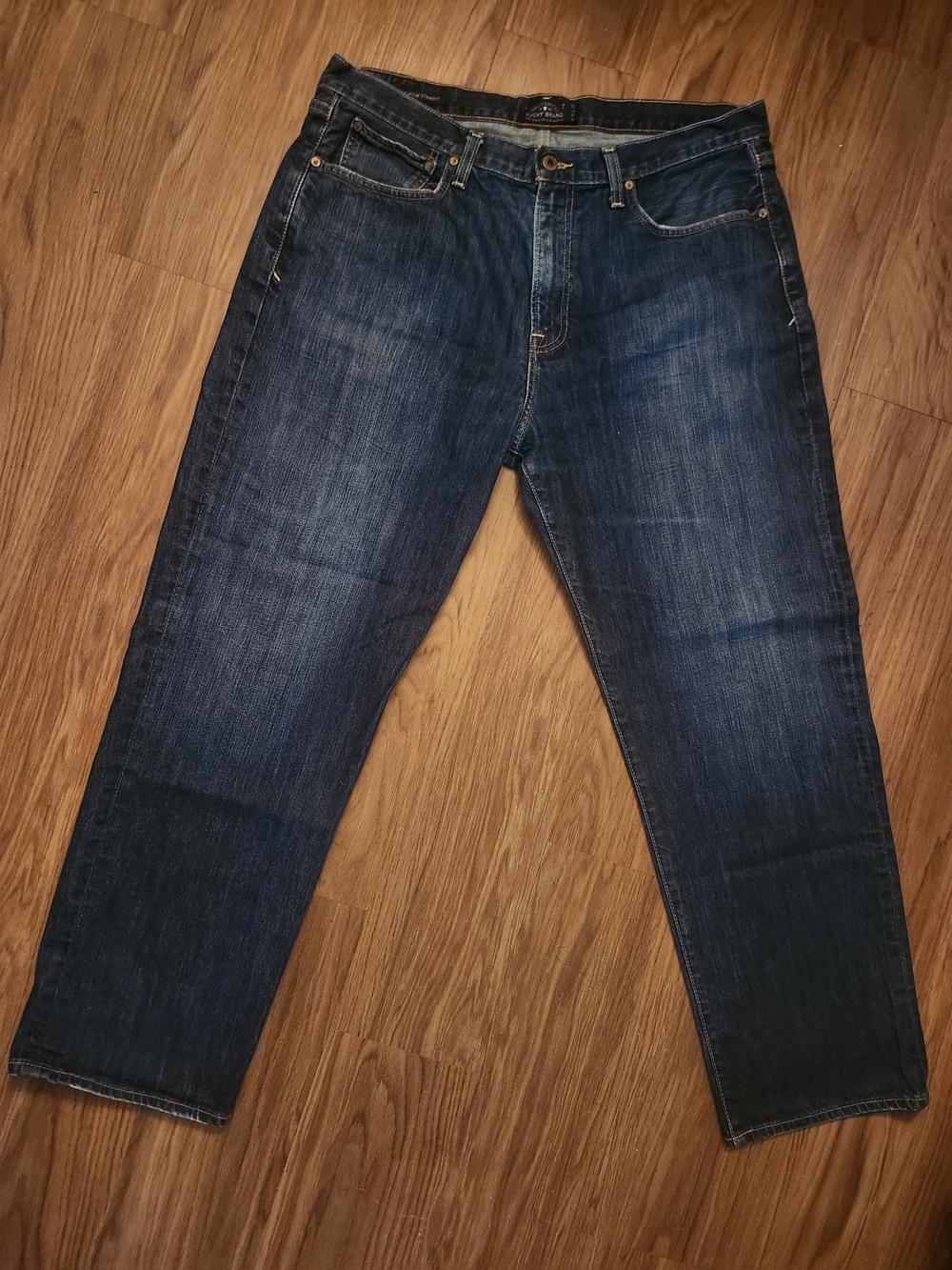 Lucky Brand Men's Dark Wash 329 Classic Straight Jeans